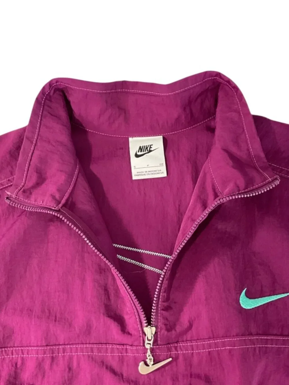 Nike Sportswear Swoosh Woven Dress S Purple Mini Pickleball Mini